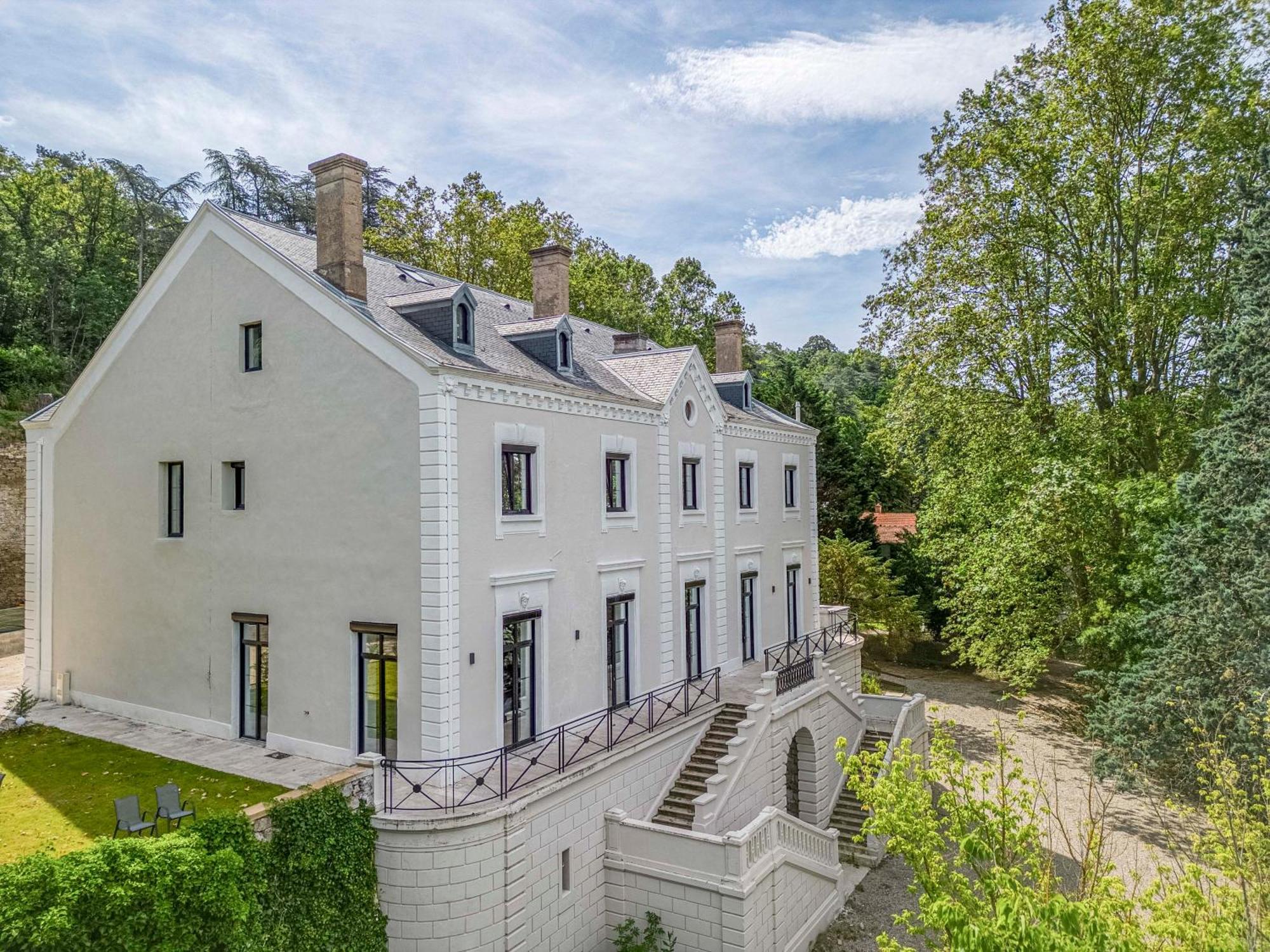 1 - Grand Appartement Spacieux Dans Un Chateau Du 17Eme Siecle, A 15Min De Lyon Vourles Exterior foto